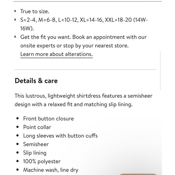 Dressed In Lala Barely There Long Sleeve Semisheer Shirtdress Black NWT $134 - Picture 8 of 13